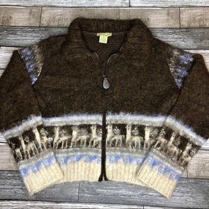 Super Warm Zippered Wool Sweater
